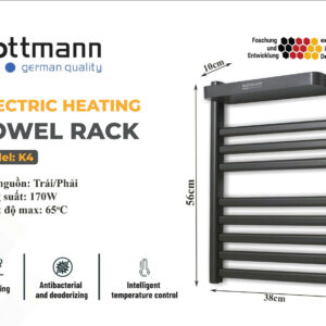Giá Sấy Khăn Kottmann - model K4 - Ảnh 3