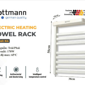 Giá Sấy Khăn Kottmann - model K4 - Ảnh 4